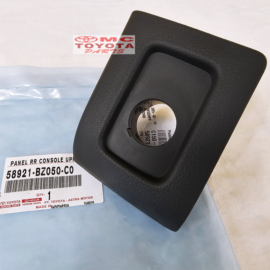 Panel Console Box Tutup Pembuka Kotak Sekering Panel Konsol Belakang Atas Grand New Avanza Xenia 2019 Up All New Rush Terios 2018 Up Original Toyota 58921-BZ050-C0