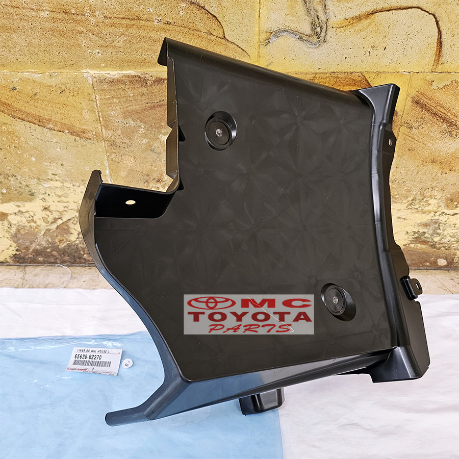 Liner Fender Spakbor Rumah Roda Belakang Kanan Kiri Raize Rocky 2021 Up Original Toyota 65637-BZ270 65638-BZ270