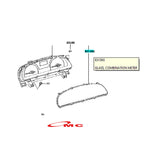 Mika Kaca Glass Speedometer Original Toyota Sienta Tipe E G V Q 83852-0UA00 Mika Speedometer
