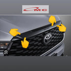 Upper Grille Grill Ornament Modellista Innova ZENIX Original P5401-0KA0Q Grill Modelista