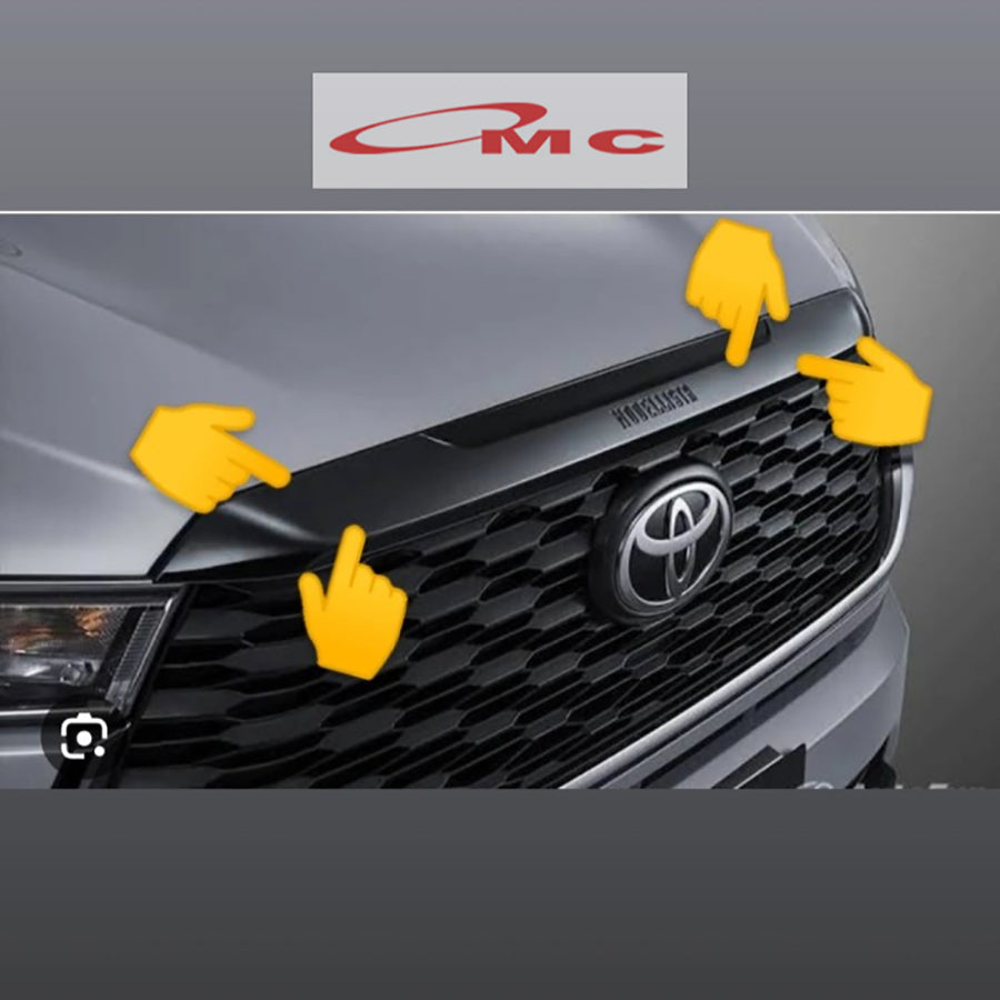 Upper Grille Grill Ornament Modellista Innova ZENIX Original P5401-0KA0Q Grill Modelista