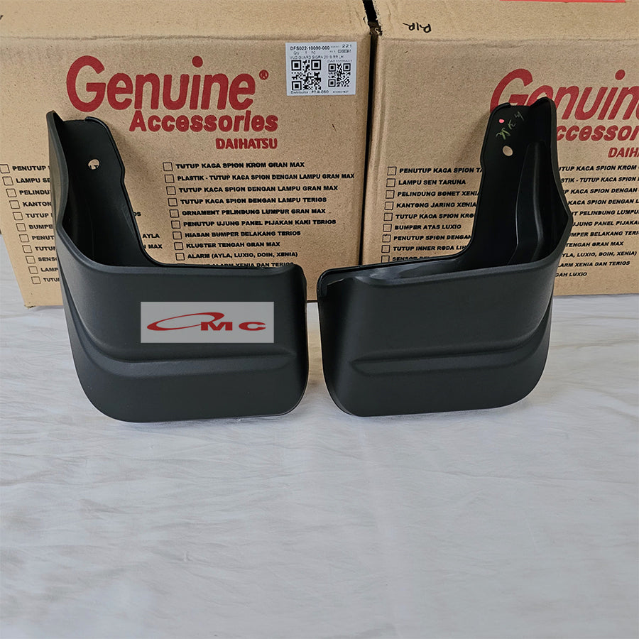 Mud Guard Quarter Panel Karpet Pelindung Lumpur Roda Belakang Belakang Kanan kiri Sigra 2016-2021 Original Daihatsu FS022-10100-000 FS022-10090-000