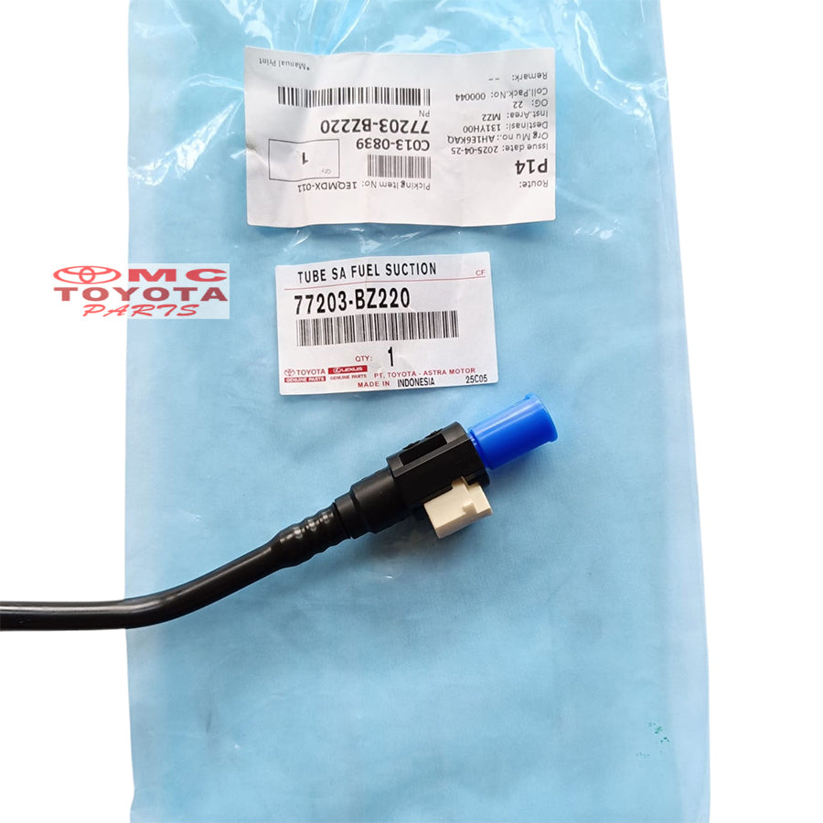 Selang Tanki Bensin All New Avanza Veloz Xenia 2021 Up Original 77203-BZ220 Selang Tangki Tank Tengki Bensin