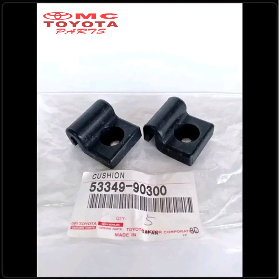 Karet Kap Mesin Original Hardtop FJ40 BJ40 Sisi Samping 53349-90300 Karet Rubber Packing Kap Mesin Karet Ganjel Baut Karet Kap Mesin Samping Pinggir Toyota Landcruiser Land Cruiser Hardtop