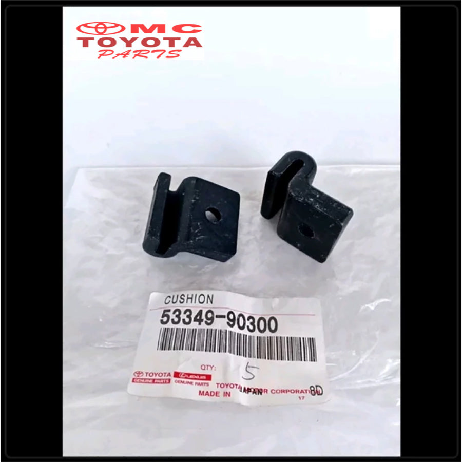 Karet Kap Mesin Original Hardtop FJ40 BJ40 Sisi Samping 53349-90300 Karet Rubber Packing Kap Mesin Karet Ganjel Baut Karet Kap Mesin Samping Pinggir Toyota Landcruiser Land Cruiser Hardtop