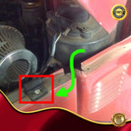Karet Kap Mesin Original Hardtop FJ40 BJ40 Sisi Samping 53349-90300 Karet Rubber Packing Kap Mesin Karet Ganjel Baut Karet Kap Mesin Samping Pinggir Toyota Landcruiser Land Cruiser Hardtop