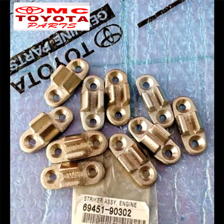 Striker Atas Bawah Land Cruiser Hardtop FJ40 BJ40 HJ40 Original Toyota 69451-90302 Streker Steker Stiker Striker Stopper Stoper Pintu Belakang Atas Bawah Landcruiser Hardtop Ori Orisinil