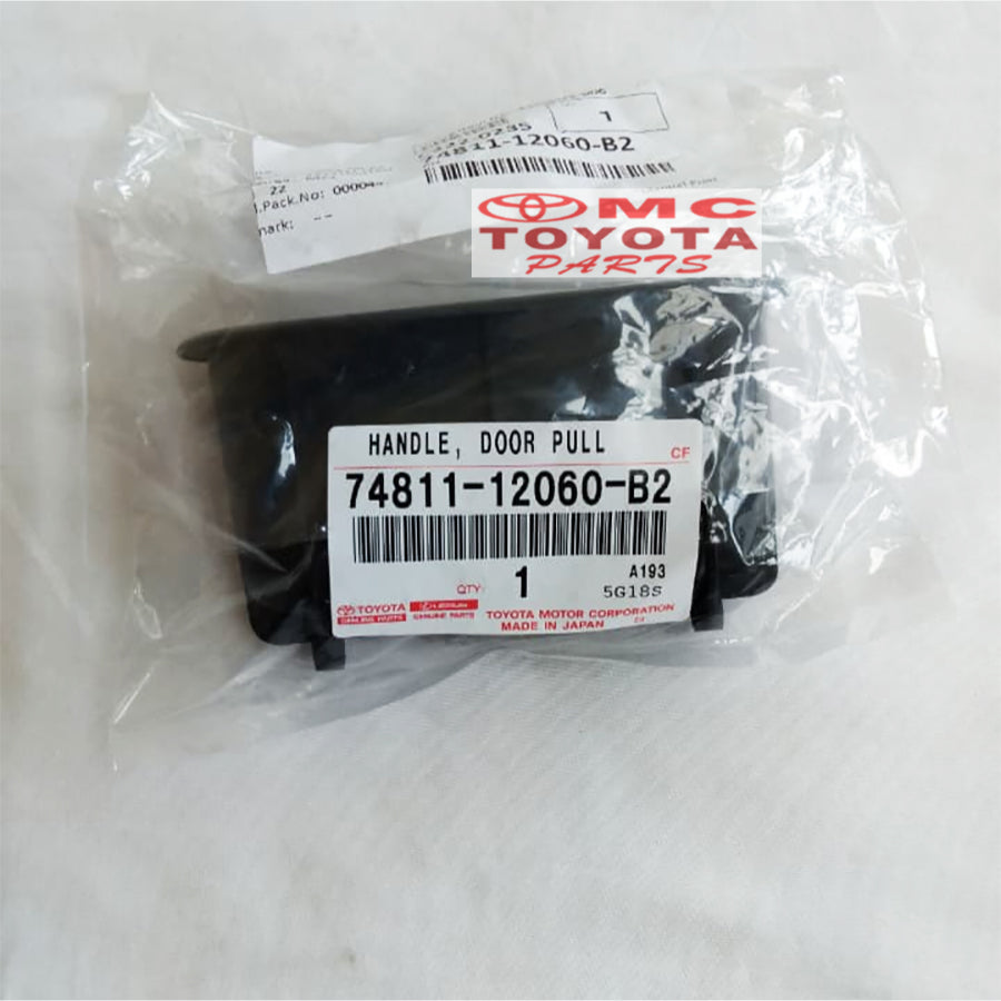 Pucket Wadah Coin Tempat Koin Handel Door Pull Corolla Great All New 74811-12060-B2 Original Poket Koin Gagang Pintu Tarik