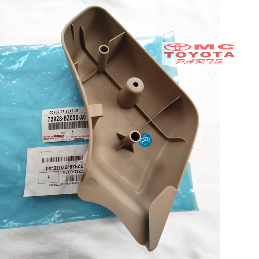Tutup Cover Stelan Jok Belakang Kiri Original Rush 72928-BZ030-A0