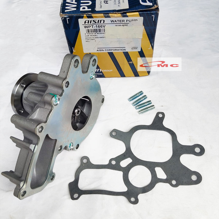 Water Pump Innova Diesel Fortuner Diesel  Hilux Aisin Original WPT-166V