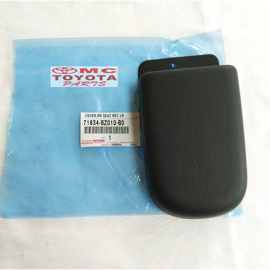 Cover Rear Seat Reclining Jok Tengah Kanan Kiri Avanza Xenia Liteace Rush Terios 71834-BZ010-B0 71833-BZ010-B0 Original Tutup Setelan Jok