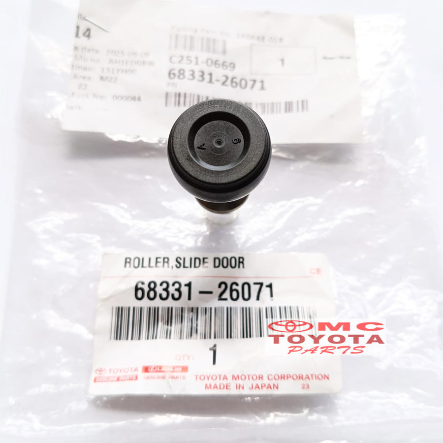 Roller Slide Door Hiace Commuter Original Toyota 68331-26071 Roler Sliding Door Roller Pintu Atas Bering Bearing Laher Pintu Atas Hiace Commuter