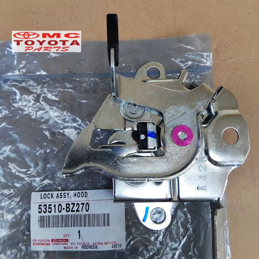 Lock Pengunci Kap Mesin Calya Sigra Lock Assy Hood Original 53510-BZ270