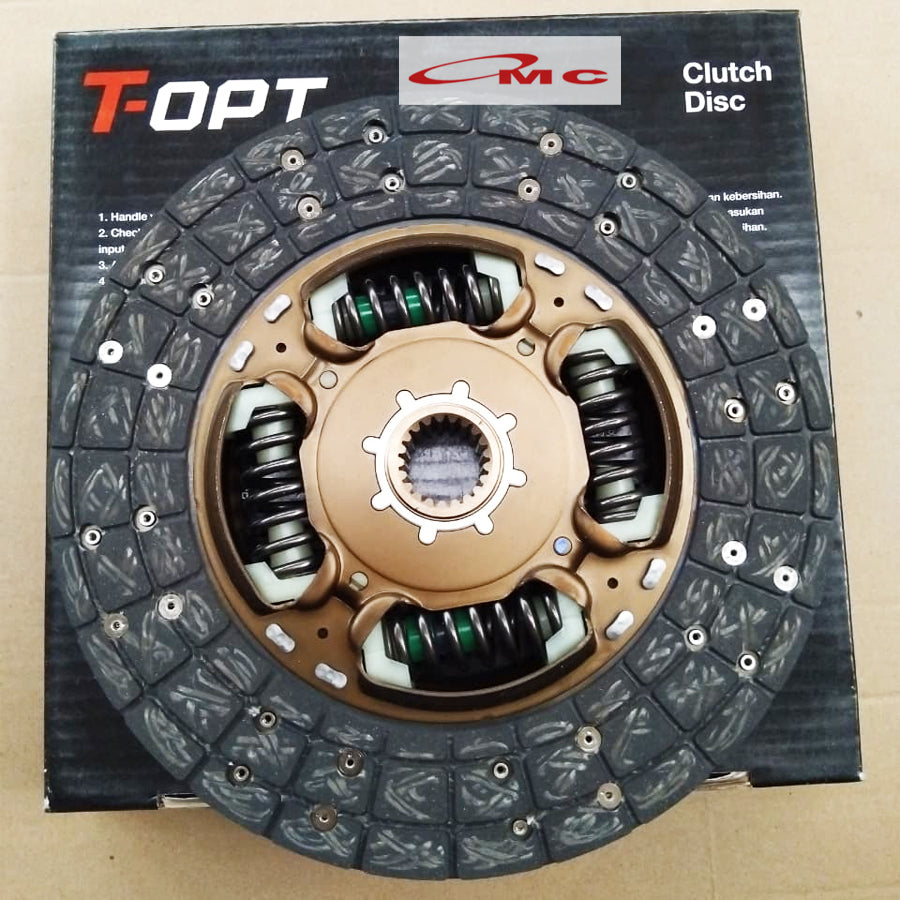 Plat Kampas Kopling Clutch DIsc Fortuner Hilux Asli Original T-OPT 31250-TT205-8M Genuine Parts