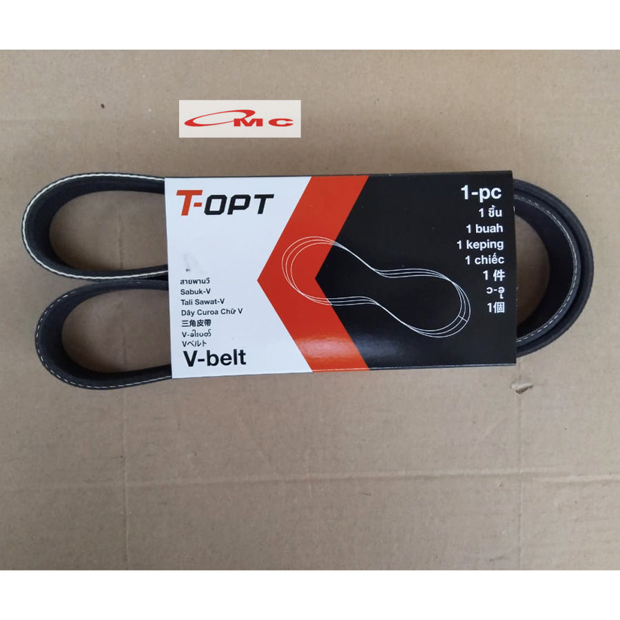 Tali Kipas Fan Belt Van Belt V Belt Fanbelt Agya Ayla Orisinil T-OPT 9004A-TT201-8M / 6-PK-1155