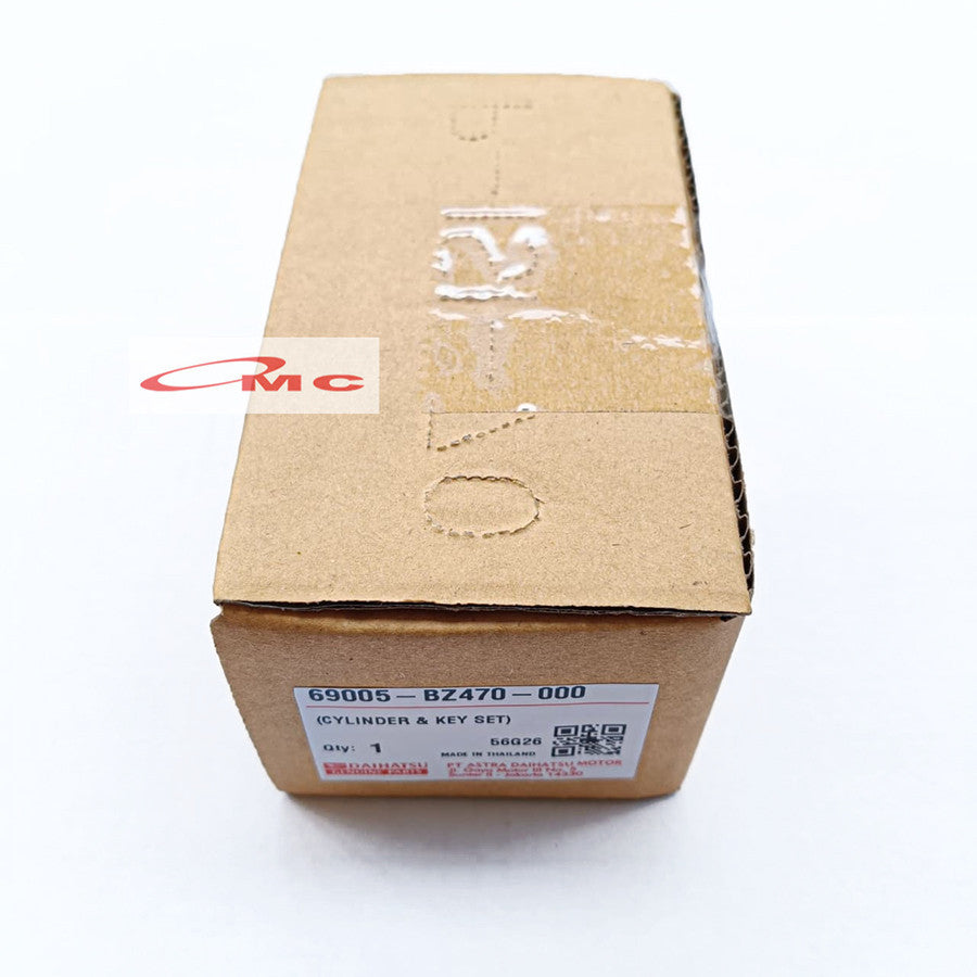 Kunci Set Kontak + Pintu Agya Ayla 2012-2017 Original 69005-BZ470-000 Kunci Kontak Set Kunci Pintu Door Kunci Set Cylinder Key Set Lengkap Komplit 1set