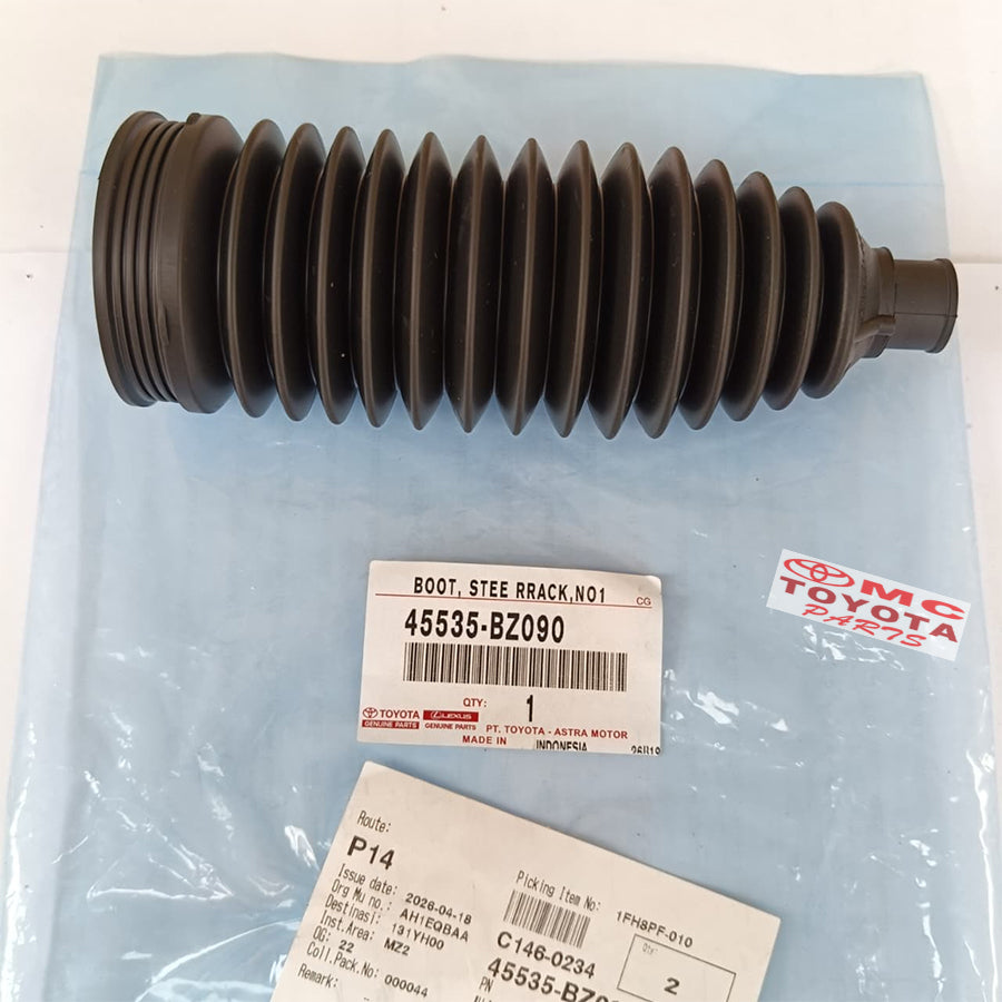 Karet Boot Rack Stir Steering Steer Setir Agya Ayla Calya Sigra 45535-BZ090