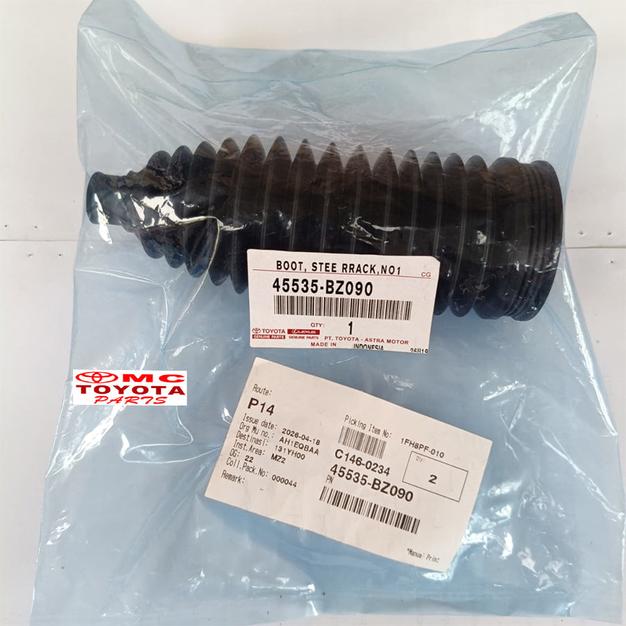 Karet Boot Rack Stir Steering Steer Setir Agya Ayla Calya Sigra 45535-BZ090