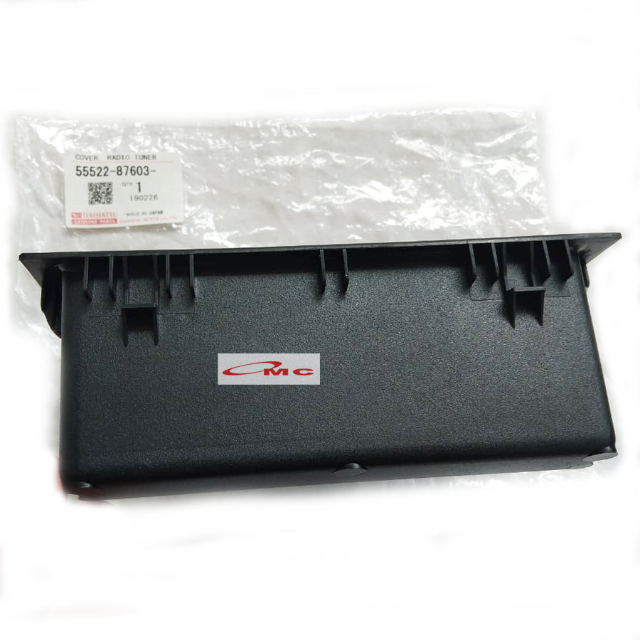 Cover Panel Tape Radio Tuner Daihatsu Taft GT Rocky Feroza Hiline Independent Original 55522-87603-000