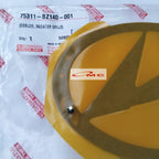 Emblem Logo A Depan Grill Radiator Daihatsu Alya Original Sticker Tempelan Grill Tulisan 75311-BZ140-001