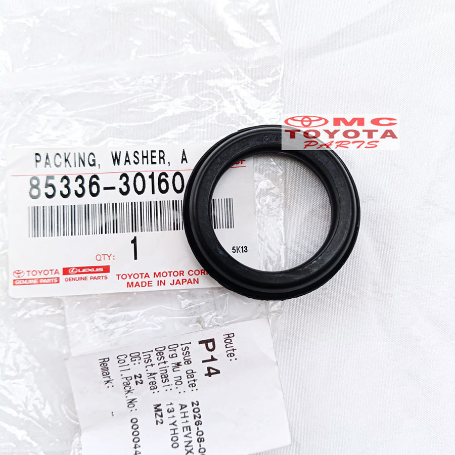Seal Karet Tabung Pipa Leher Wiper Camry Altis Fortuner VRZ Innova Reborn Hilux Alphard Land Cruiser Noah Dyna Original 85336-30160 Karet Seal Tabung Wiper Motor Tabung Air Wiper Paking Packing Washer