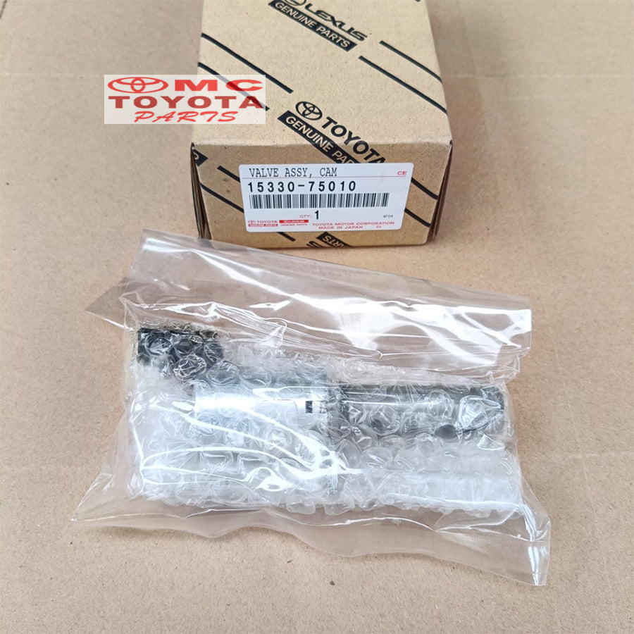 Sensor VVTI Sensor Oli Cam Timing Kijang Innova Fortuner Hilux Bensin Hiace Coaster Land Cruiser Prado Original Toyota 15330-75010 Sensor Cam VVTI Sensor OCV Oli Oil Control Valve Cam Timing