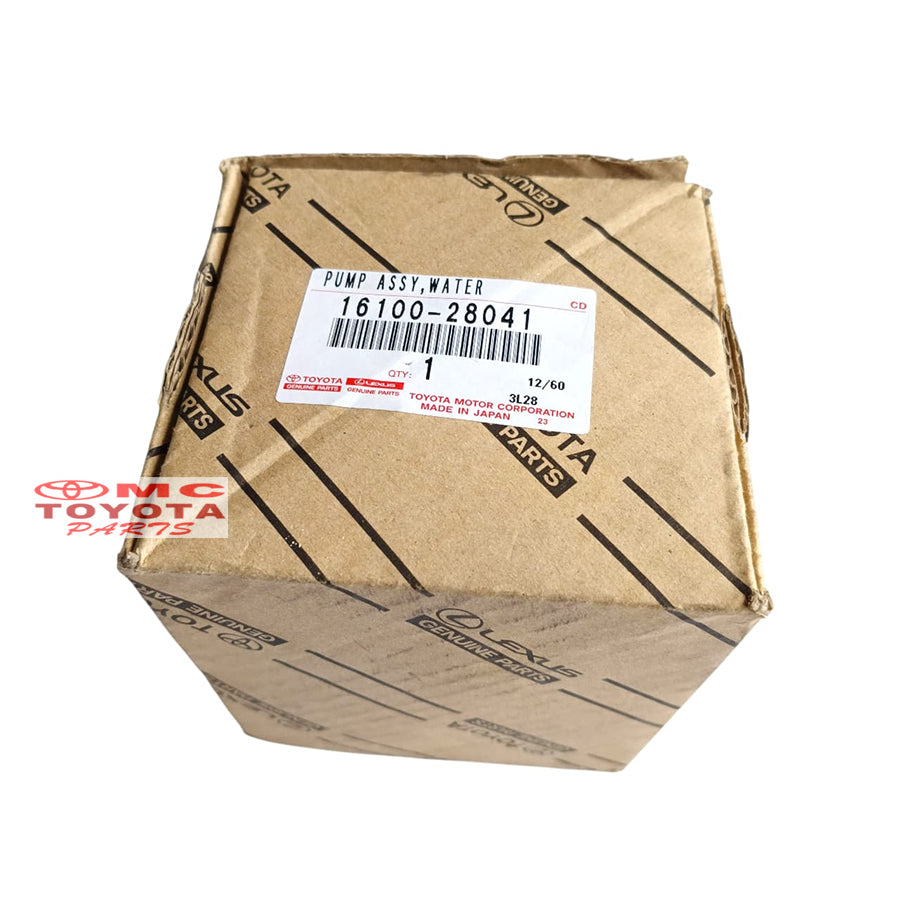 Water Pump Pompa Air Alphard Vellfire Camry Harrier 2.4cc 2400cc 2.4 Previa Estima Wish Rav4 Original Toyota 16100-28041 Waterpump Ori