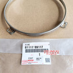Ring Lampu Besar Hardtop FJ40 BJ40 Ori Orisinil 81111-89117 Ring Sealed Beam Retaining Cincin Lampu Depan Utama List Penahan Lampu Headlamp Toyota Land Cruiser Landcruiser Hardtop FJ BJ Original