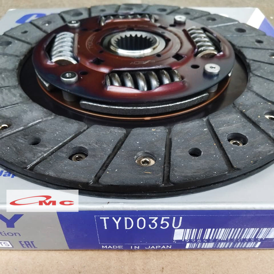 Plat Kampas Kopling Clutch Disc Toyota Yaris Vios Limo New All Corolla Great Twin Cam Soluna Altis gen 1 2 3 Exedy Japan TYD035U