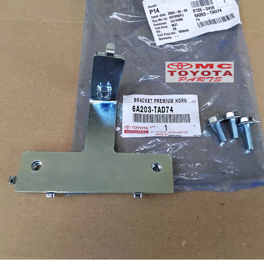 Bracket Dudukan Pegangan Klakson Keong Toyota Original 6A203-TAD74