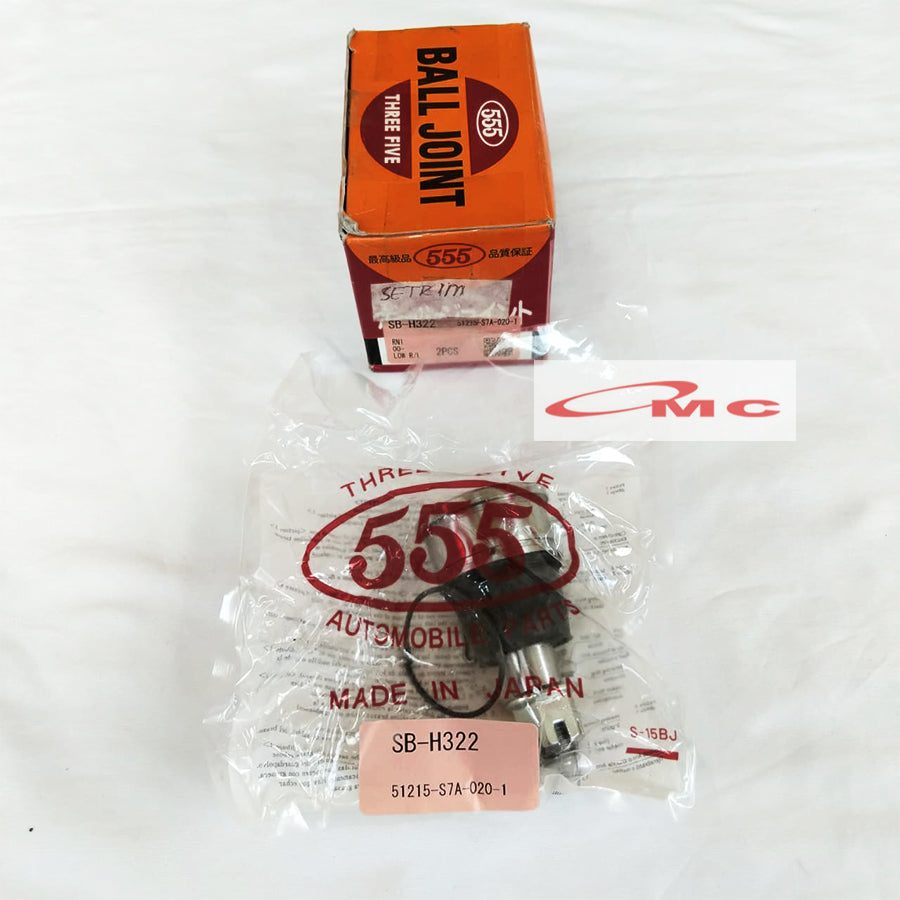 Ball Joint Balljoint Honda Stream Setrim SB-H322 Original 555 Japan Bal Join Bola Stir Three Five Lower