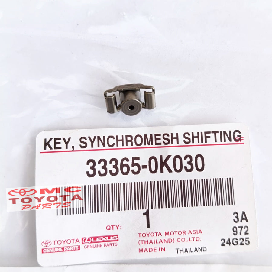 Key Kuku Syncromis Transmisi Hilux Revo Innova Reborn Fortuner VRZ Yaris Vios Etios Hiace Original Toyota 33365-0K030 Key Singcromis Gigi 3 4 2GD 1GD Key Shifting Syncromesh Singkromis Sinkromis Sincromis Synchromis Transmisi