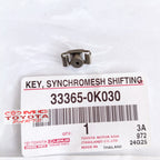 Key Kuku Syncromis Transmisi Hilux Revo Innova Reborn Fortuner VRZ Yaris Vios Etios Hiace Original Toyota 33365-0K030 Key Singcromis Gigi 3 4 2GD 1GD Key Shifting Syncromesh Singkromis Sinkromis Sincromis Synchromis Transmisi