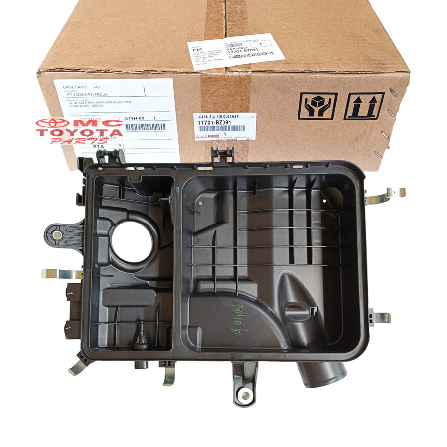 Rumah Filter Udara Bagian Bawah Avanza Xenia VVTI Rush Terios Original Toyota 17701-BZ091 Box Filter Udara Tempat Saringan Udara