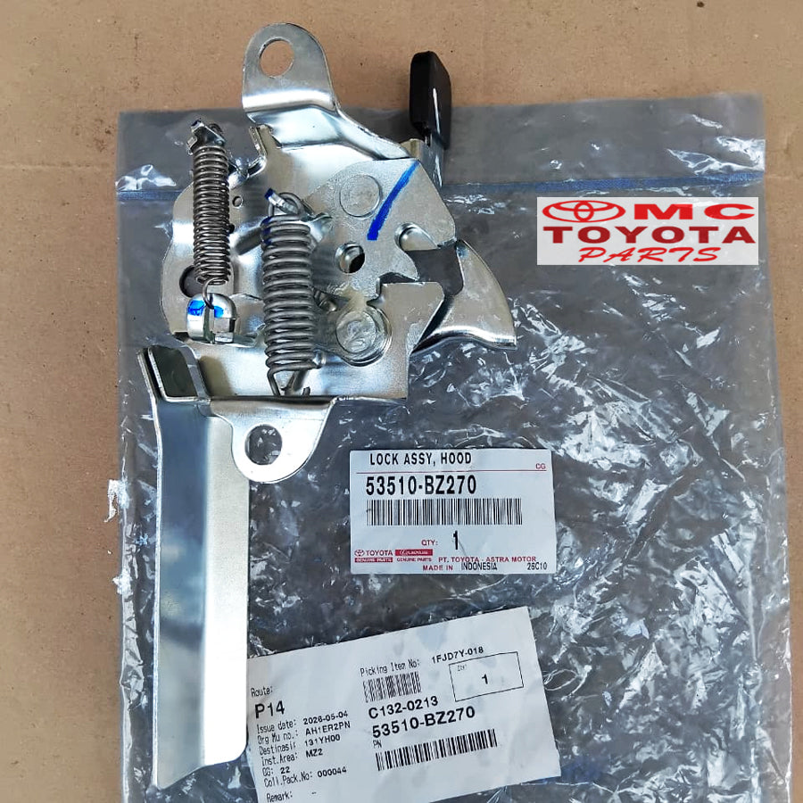 Lock Pengunci Kap Mesin Calya Sigra Lock Assy Hood Original 53510-BZ270