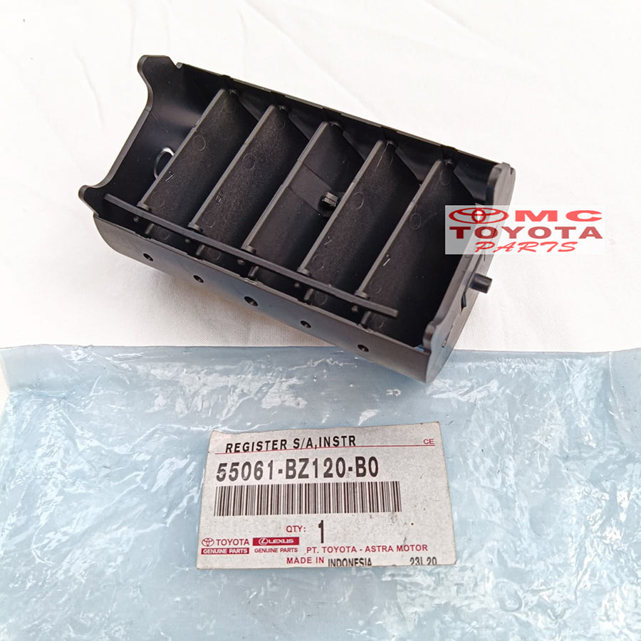 Grille Grill Gril Kisi-Kisi AC Depan Avanza Xenia Old 2006-2008 VVTI Original 55061-BZ120-B0 Grill Kisi Kisi Ac Depan Tengah