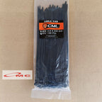 Kabel Tis Tebal CAMEL Nylon 4,8x250mm Insulock Insulok Cable Tis Ikat Multifungsi 10 pcs Putih Hitam Kabel Ties Zip Ties Cable Tie Wrap 4.8 x 250 mm Alat Pengikat
