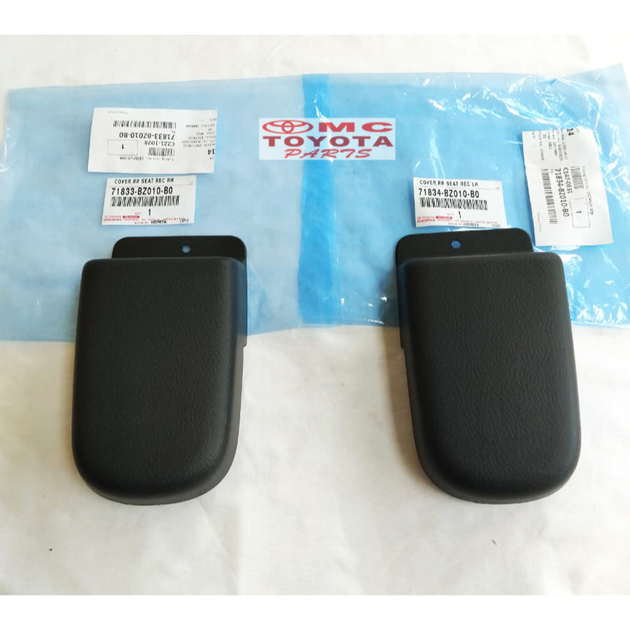 Cover Rear Seat Reclining Jok Tengah Kanan Kiri Avanza Xenia Liteace Rush Terios 71834-BZ010-B0 71833-BZ010-B0 Original Tutup Setelan Jok