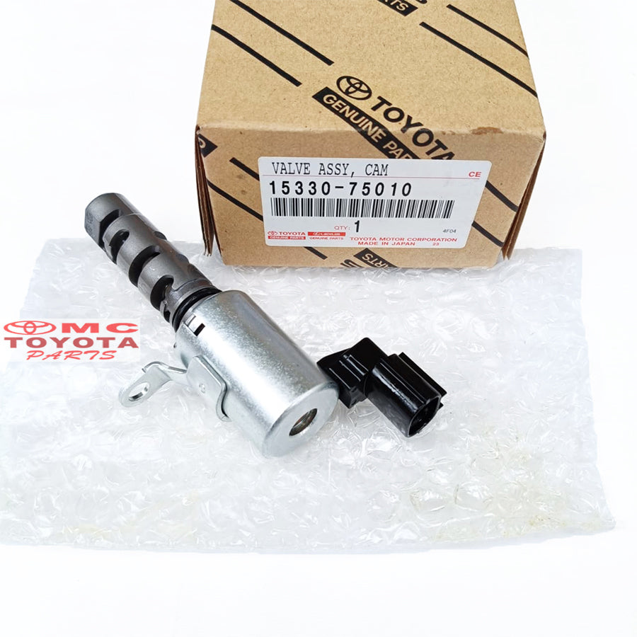 Sensor VVTI Sensor Oli Cam Timing Kijang Innova Fortuner Hilux Bensin Hiace Coaster Land Cruiser Prado Original Toyota 15330-75010 Sensor Cam VVTI Sensor OCV Oli Oil Control Valve Cam Timing