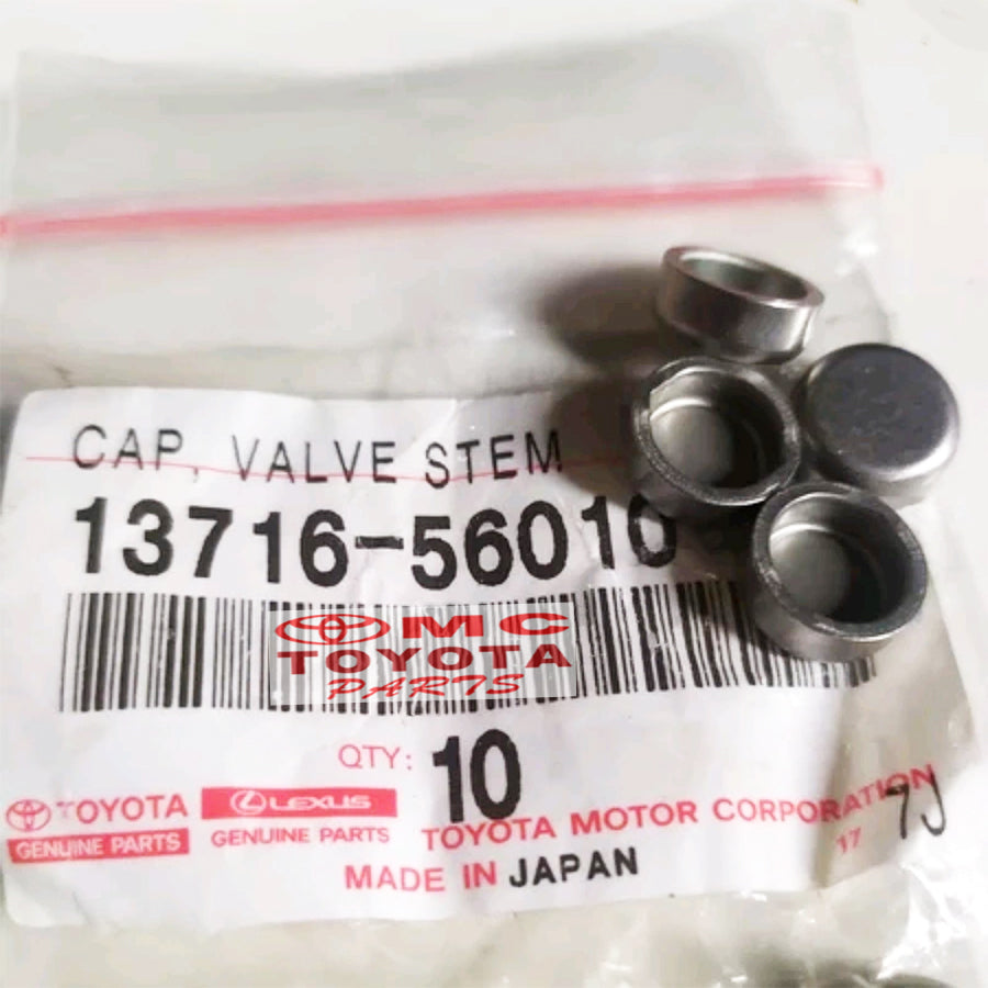 Topi Klep Toyota Dyna Rino Dynasaurus Land Cruiser Coaster Original 13716-56010 Cup Cap Valve Stem Tutup Klep Klip Ori