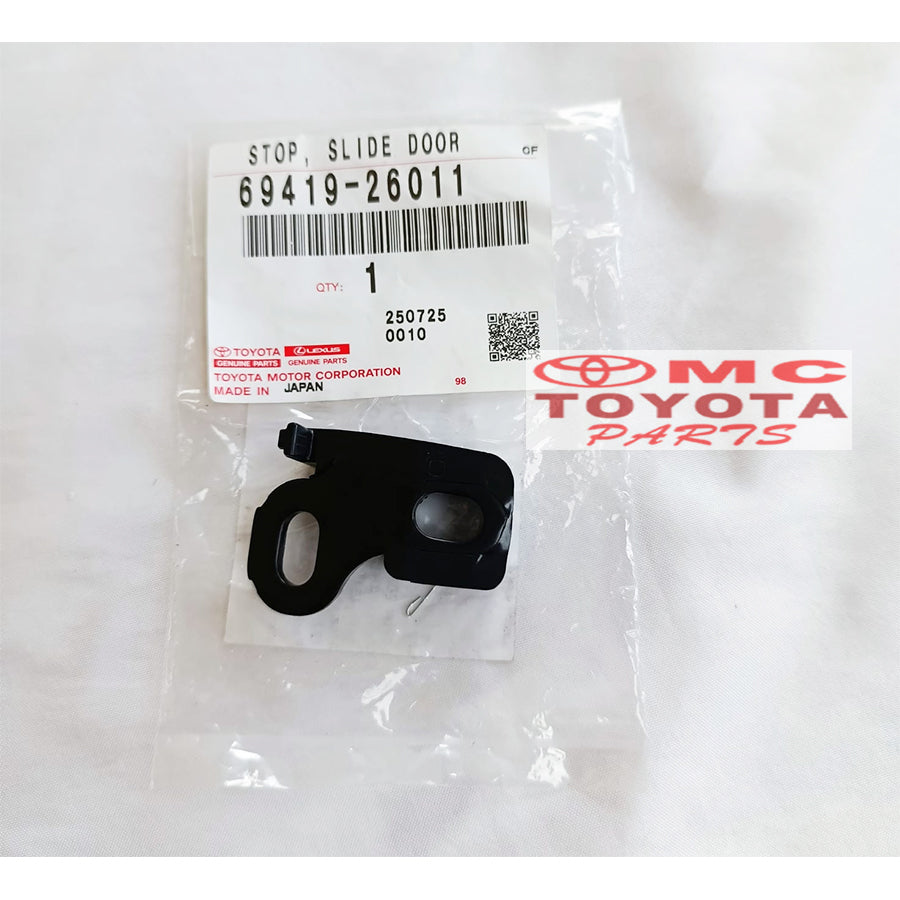 Stopper Stoper Atas Pintu Geser Sliding Toyota Hiace Commuter Original 69419-26011