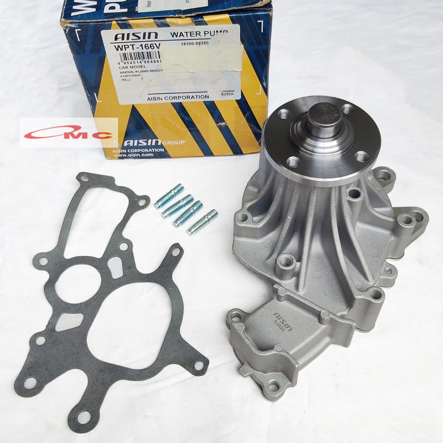 Water Pump Innova Diesel Fortuner Diesel  Hilux Aisin Original WPT-166V