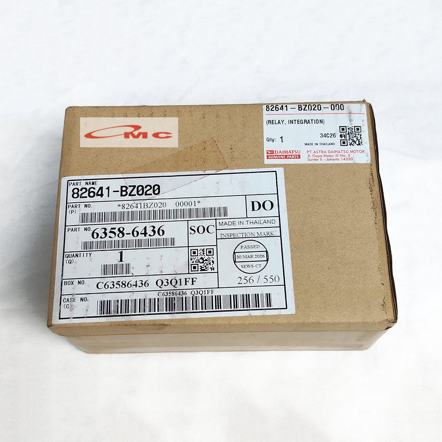 Relay Integration Induk Pusat Center Agya Ayla Calya Sigra Daihatsu 82641-BZ020-000