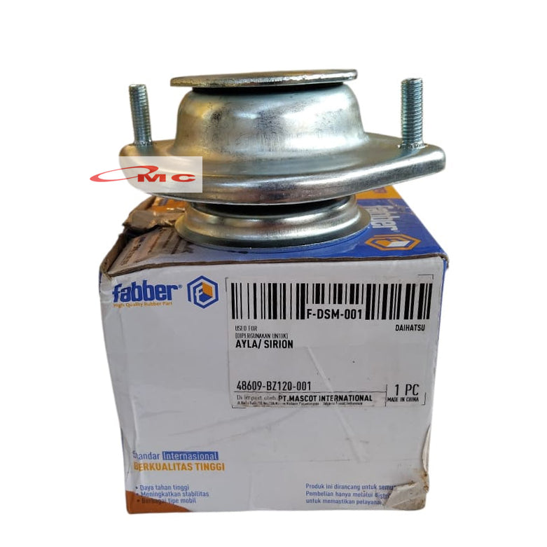 Karet Support Shock Absorber Breaker Depan Agya Ayla Sirion Ceria F-DSM-001 Fabber Shock Strut Mount