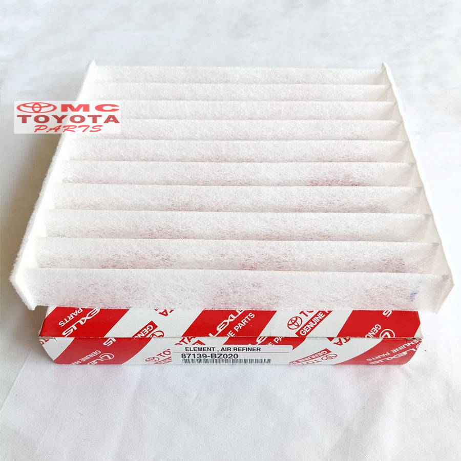 Filter AC Kabin Raize Rocky All New Avanza Veloz Xenia FWD Agya Ayla 2022 On Original 87139-BZ020 Filter Kabin AC Yaris Innova Fortuner Camry Filter Saringan AC Cleaner Cabin Air Filter Udara