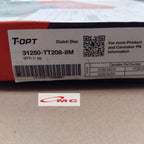 Plat Kampas Kopling Clutch Disc Fortuner  Hilux Hilux Rangga Innova Original T-OPT 31250-TT208-8M Genuine Parts
