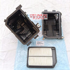 Rumah Filter Udara Set Agya Ayla Sigra 1.0 1000cc Original Toyota 17700-BZ210 Tempat Rumah Filter Saringan Udara Bok Box Assy Cover Air Cleaner