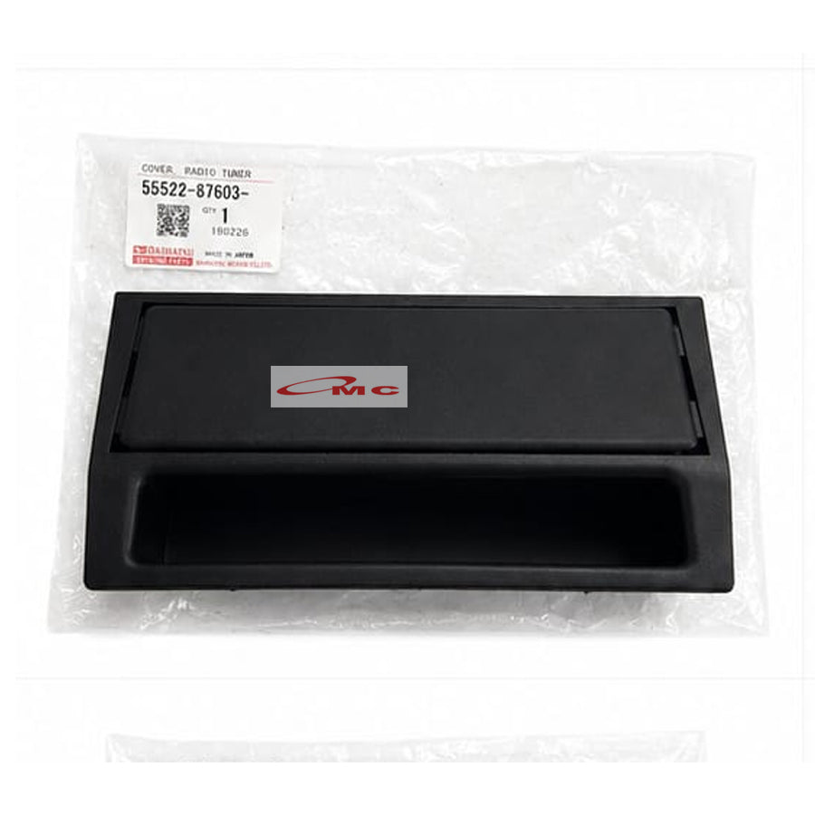 Cover Panel Tape Radio Tuner Daihatsu Taft GT Rocky Feroza Hiline Independent Original 55522-87603-000