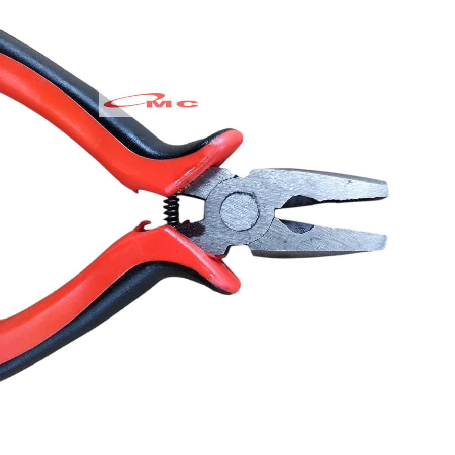Tang Mini Freed Dengan Per 4.5" inch Tang Kombinasi Potong Lancip Mini Freed 4,5" Tang Lancip Tang Jepit Tang Potong Pemotong Kawat Kabel 4,5 4.5 inch Tang Mini Pliers Kecil Gagang Karet Anti Slip combination combinasi