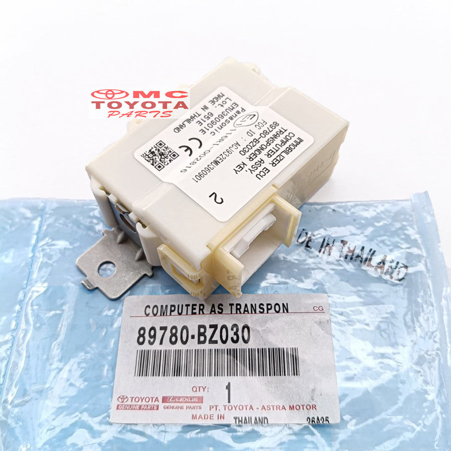Ecu Modul Immobilizer Calya Sigra Agya Ayla Original 89780-BZ030 Ecu Komputer Computer Immobilizer Transponder Key Ecu Immobilizer Transponder Key